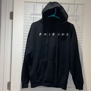 Friends Logo Original WB Adult Hoodie